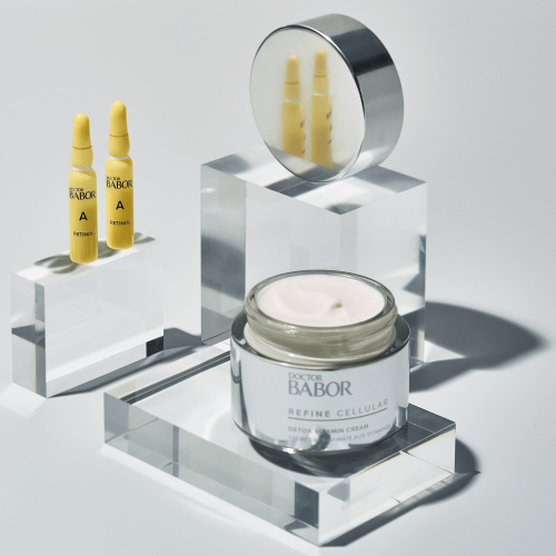 Retinol Ampoule + Detox Vitamin Cream