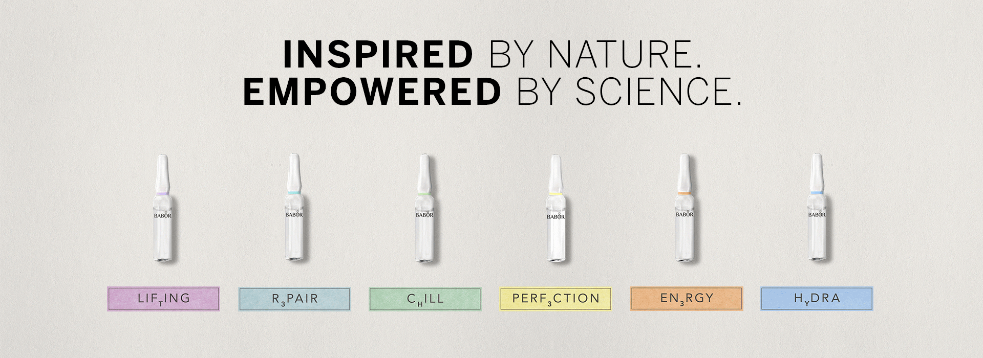 Inspired by nature. Empowered by science.