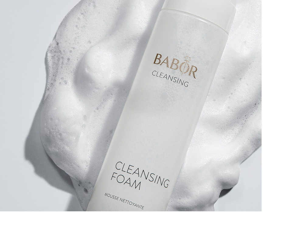 BABOR Reinigungsschaum Cleansing Foam reinigt sanft und porentief BABOR Reinigungsschaum Cleansing Foam reinigt sanft und porentief