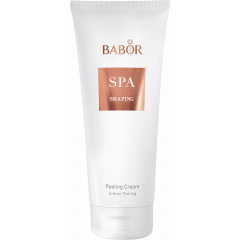Geschmeidiges Creme-Peeling mit natürlichen Peelkörpern. Body Peeling Cream