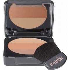 Dreifarbiges Rouge für die richtigen Effekte. Tri-Colour Blush 01 bronze