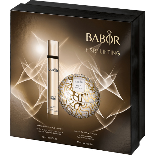 Schönheit verschenken.
Exklusives HSR Lifting Weihnachtsset zum Vorteilspreis*.
extra firming cream 50 ml
extra firming eye cream 15 ml X-mas Set