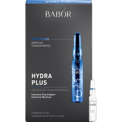 Wirkstoffkonzentrat für feuchtigkeitsarme, trockene Haut. Hydra Plus